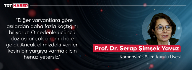 Omicron ile ilgili veriler henüz yeterli değil