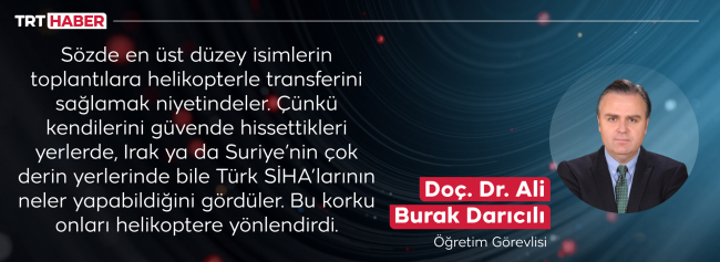 SİHA'dan kaçan teröristlere 'ABD şemsiyesi'