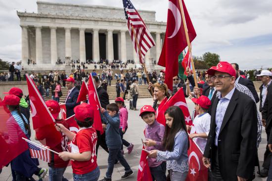 23 Nisan Washington'da coşkuyla kutlandı