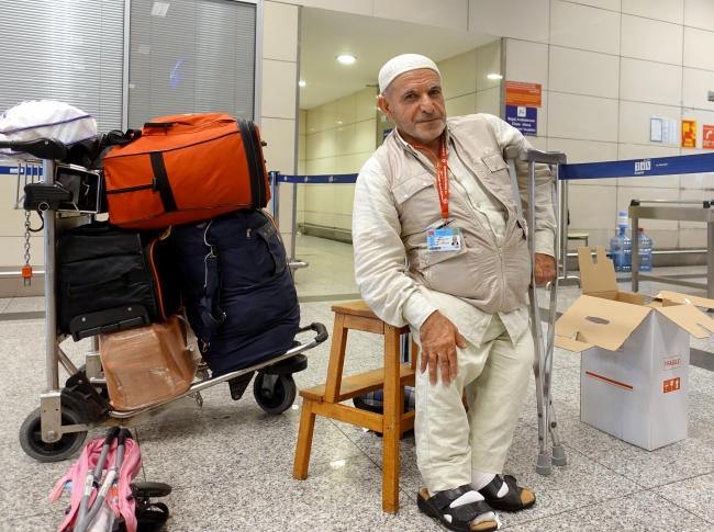 İlk hacı kafilesi yurda döndü