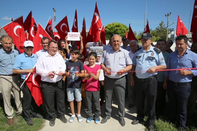 Şehit Halisdemir'in adı Erzincan'da parkta yaşatılacak