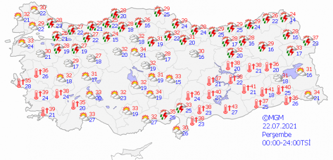 Marmara ve Karadeniz'de kuvvetli yağış bekleniyor