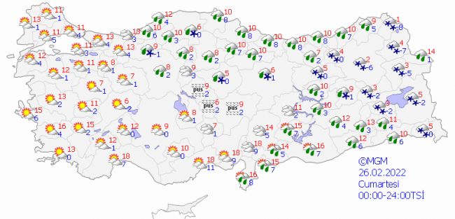 Orta ve Doğu Karadeniz için fırtına uyarısı