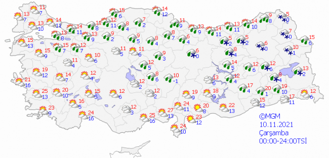 Soğuk hava geliyor: Sıcaklıklar tam 12 derece düşecek