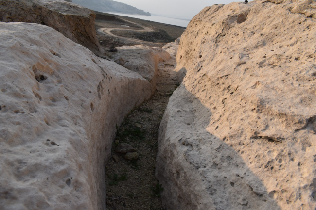 Hasankeyf'teki su kanalının 800 yıllık olduğu ortaya çıktı