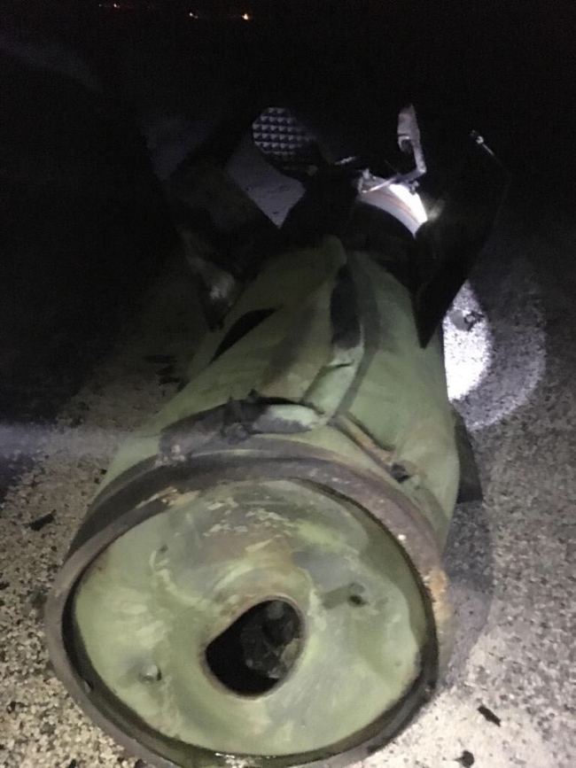 Hatay'a Suriye'den atılan füze düştü