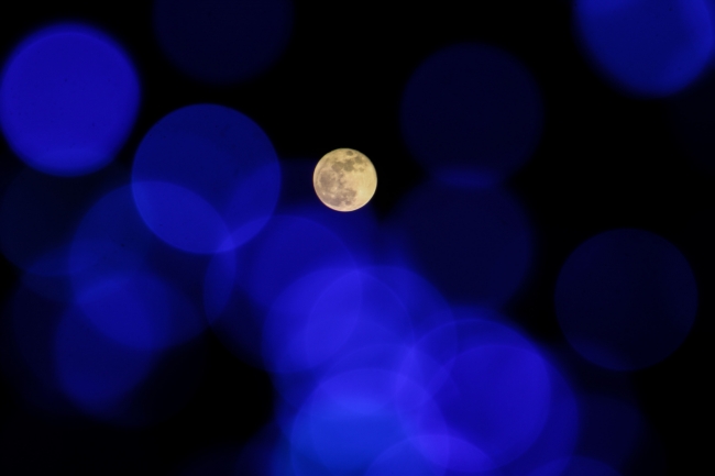 2018'in ilk gününde 'Süper Ay' sürprizi