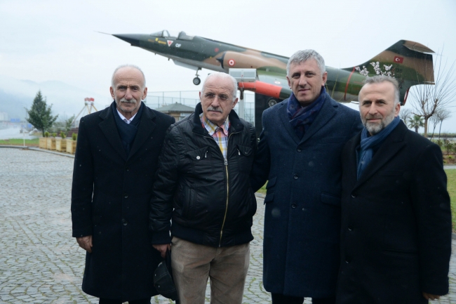 Hava Kuvvetleri Komutanı Küçükakyüz'den memleketine uçak jesti