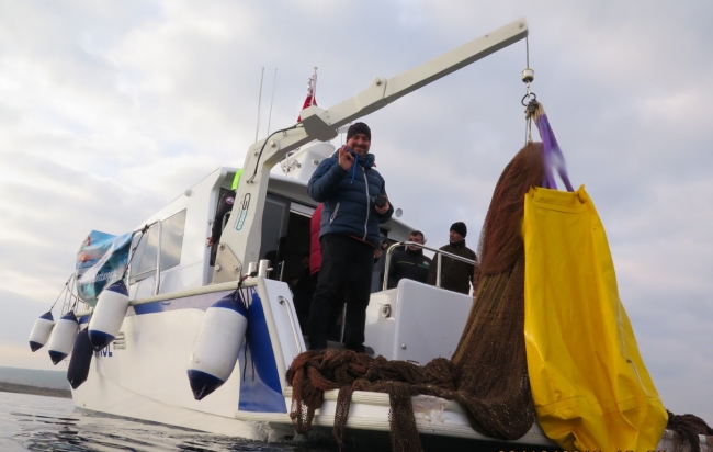 Çanakkale hayalet ağlardan temizleniyor