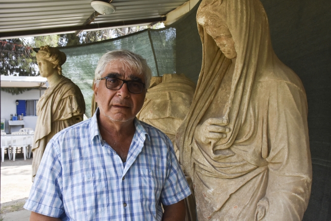 Aydın'da 2 bin yıllık 6 heykel bulundu