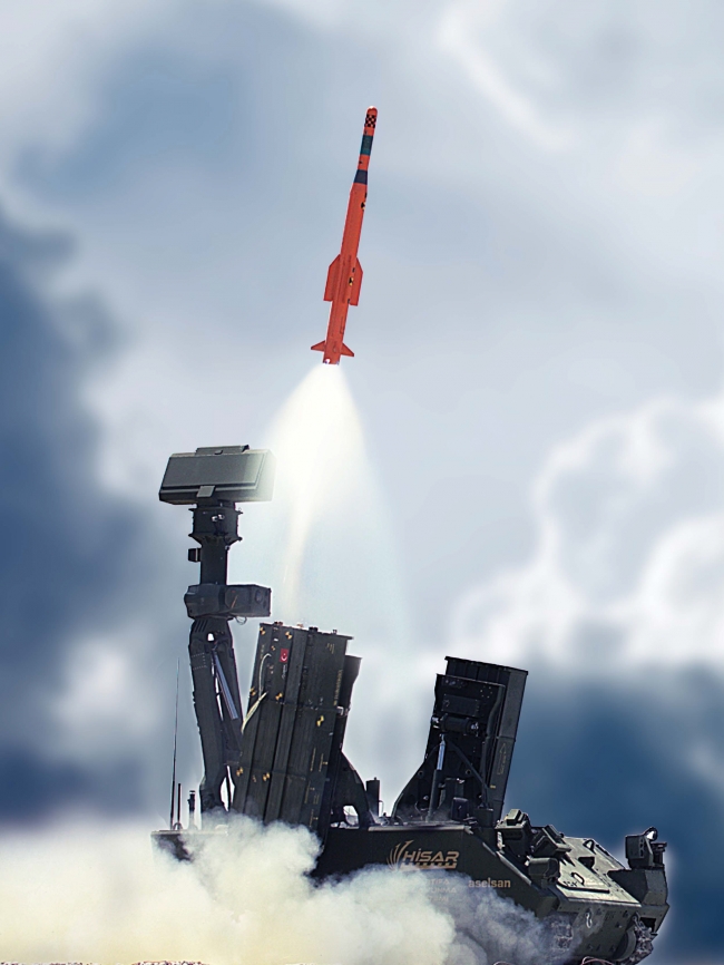 Milli hava savunma sistemi 'Hisar' tam not aldı