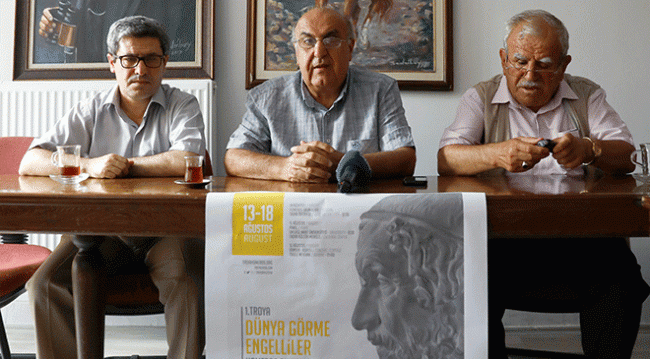 Görme engellilerin "Homeros" buluşması