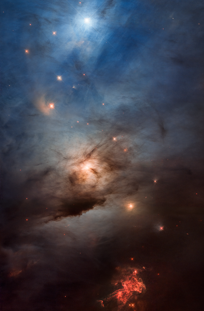 Hubble'dan gözalıcı fotoğraf: Yıldız oluşum bölgesi görüntülendi
