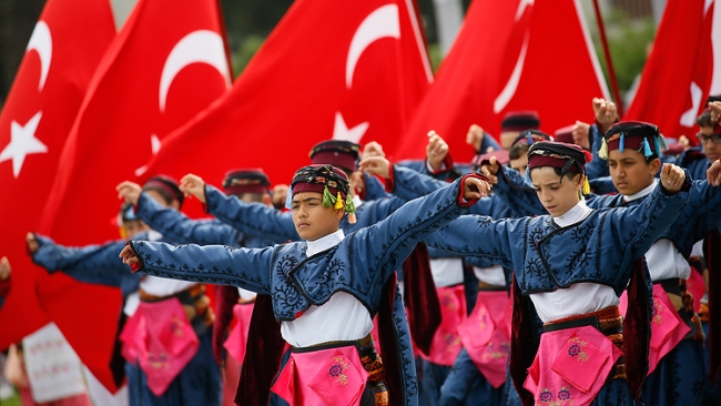 23 Nisan tüm yurtta coşkuyla kutlanıyor