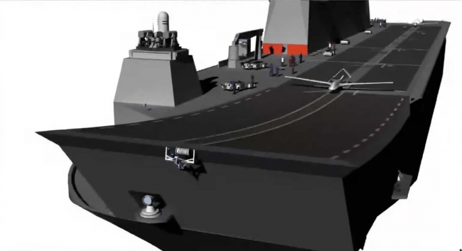 LHD Anadolu'ya SİHA konuşlanması fikri, dünyada da yankı uyandırdı.