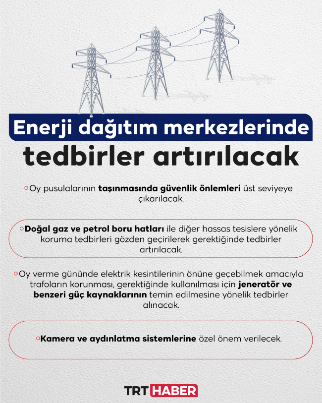 81 ile seçim genelgesi gönderildi