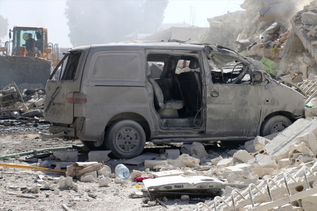 İdlib'de patlama: 67 kişi hayatını kaybetti
