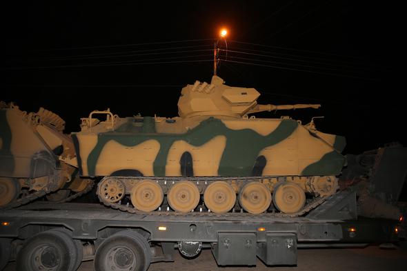 TSK'nın İdlib'e askeri intikali sürüyor
