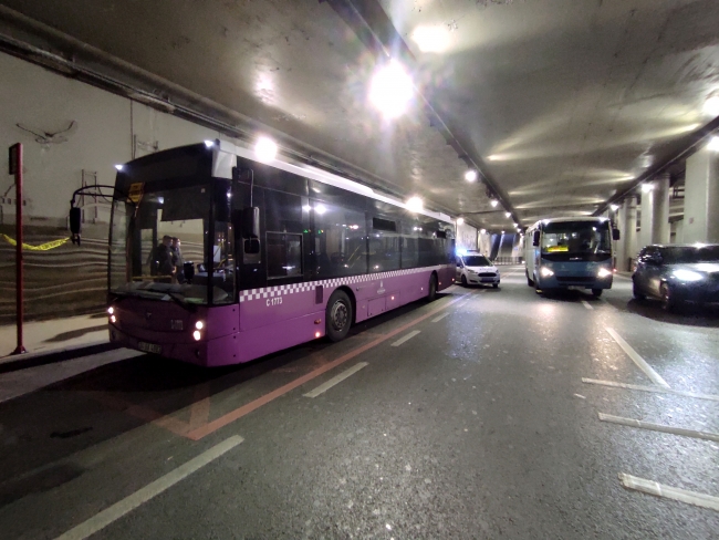 Çaldığı otobüsle Taksim turuna çıktı