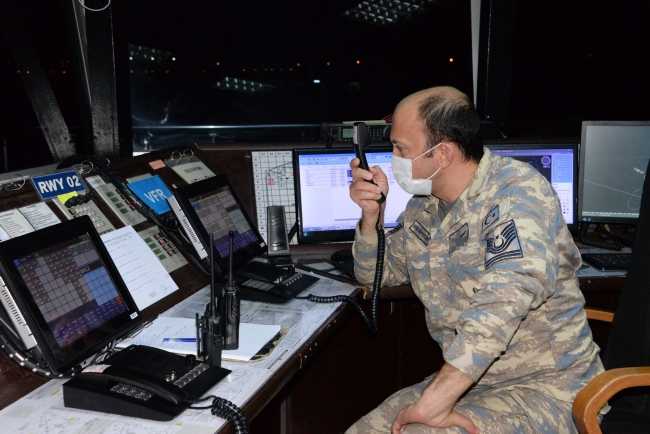 İHA üssünde Mehmetçik, yeni yıla görev başında girdi