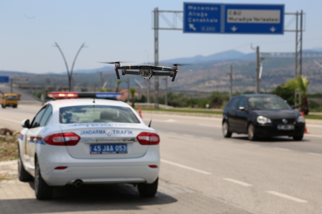 Suçlularla mücadelede gece gündüz İHA devrede