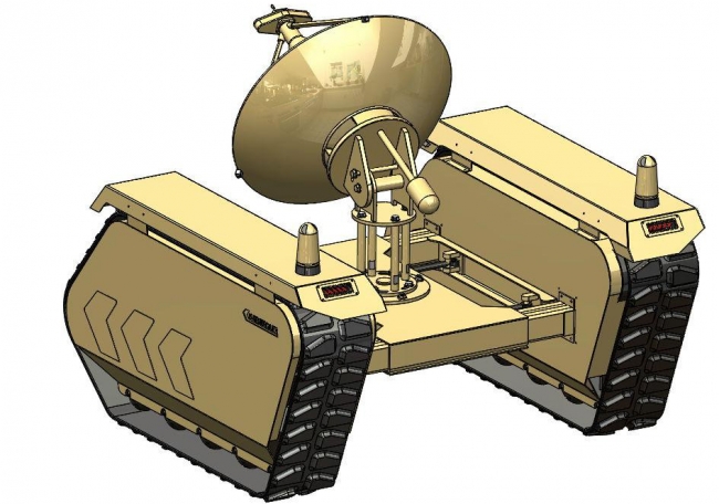 SSM, insansız kara aracının ilk görüntülerini paylaştı