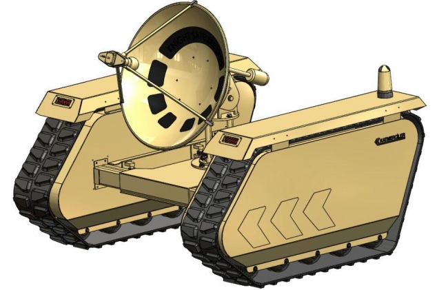 SSM, insansız kara aracının ilk görüntülerini paylaştı