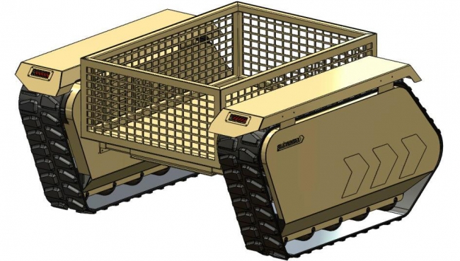 SSM, insansız kara aracının ilk görüntülerini paylaştı