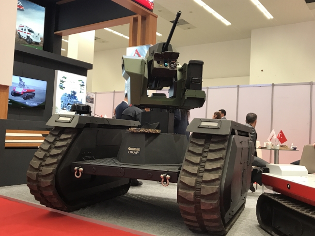 SSM, insansız kara aracının ilk görüntülerini paylaştı