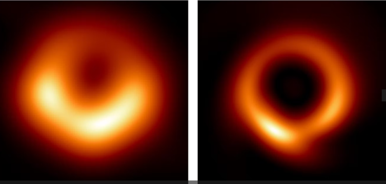 Şimdiye kadar görülen ilk kara deliğin geliştirilmiş yeni görüntüsü yayınlandı