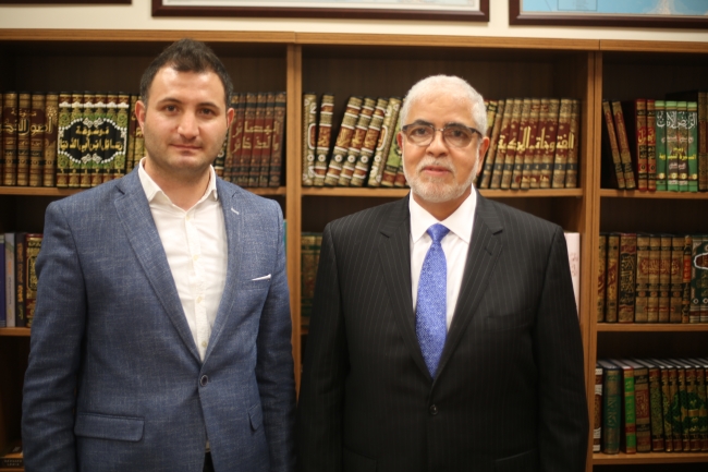 Eski Libya Başbakanı Mustafa Ebu Şakur, TRT Haber'e konuştu. Fotoğraf: Serhan Sevin/TRT Haber