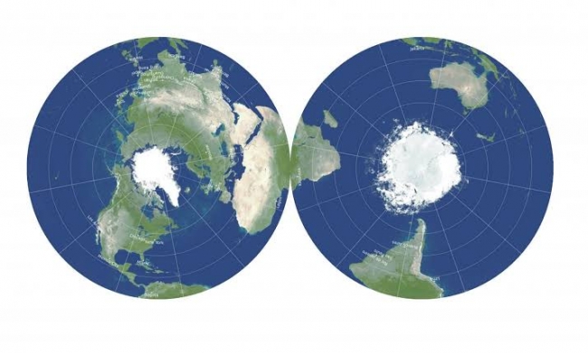 Dünya'nın gerçeğe en yakın yeni haritası