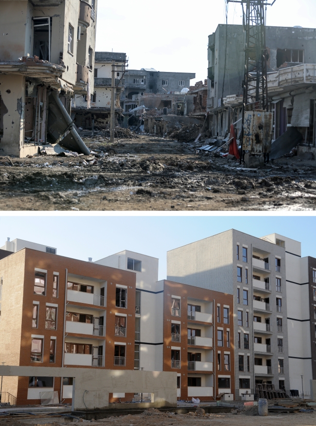 Terör örgütü PKK yıktı, devlet ayağa kaldırdı