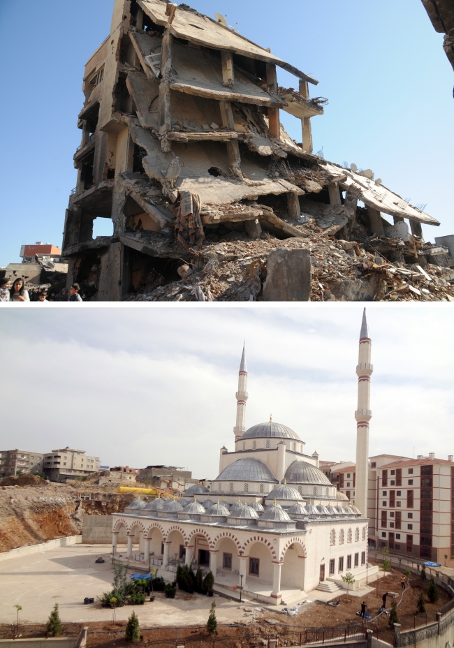 Terör örgütü PKK yıktı, devlet ayağa kaldırdı