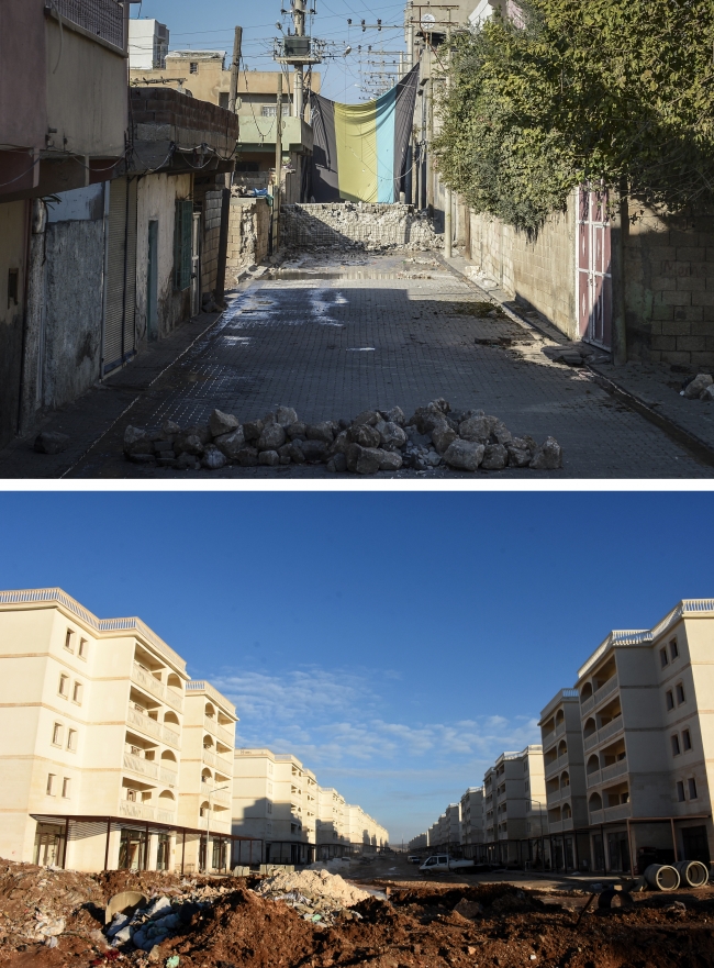 Terör örgütü PKK yıktı, devlet ayağa kaldırdı