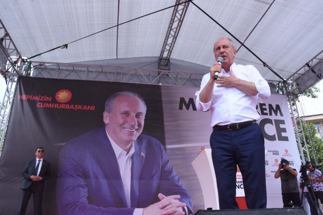 CHP Cumhurbaşkanı Adayı İnce: 81 milyonun Cumhurbaşkanı olmak istiyorum