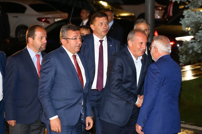Cumhurbaşkanı Erdoğan, Muharrem İnce ile görüştü