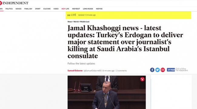 Dünya basını Cumhurbaşkanı Erdoğan'ın açıklamalarına kilitlendi