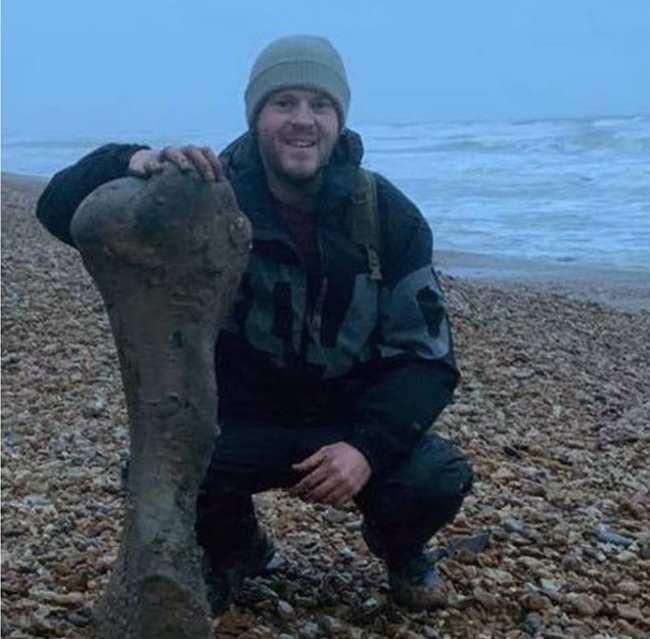 İngiltere'de 125 bin yıl öncesine ait fil fosili bulundu