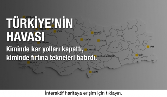 Beklenen oldu! Birçok kente mevsimin ilk karı düştü