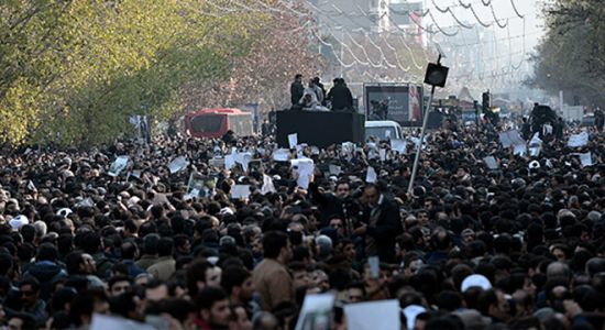 Rafsancani'nin cenaze töreninde muhalif liderlere destek