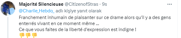 Charlie Hebdo'nun skandal deprem karikatürüne tepki yağdı