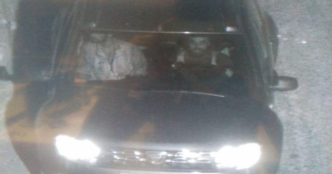 Fotoğraf: Teröristlerin araç içindeki görüntüleri | DHA