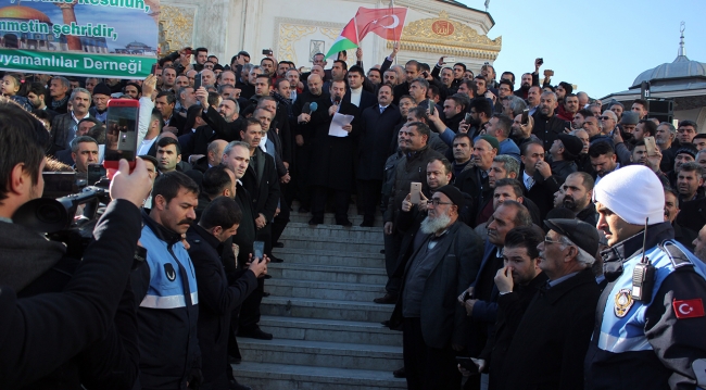 ABD'nin Kudüs kararı tüm yurtta protesto ediliyor