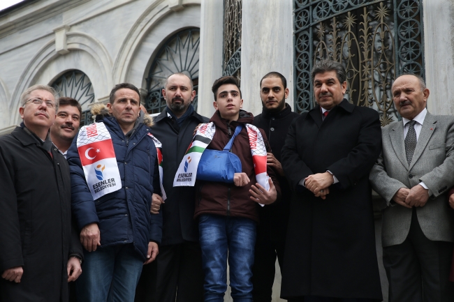 Kudüs direnişinin sembolü Fevzi el-Cuneydi İstanbul'da