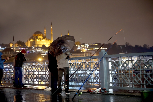 Yurt genelinden sağanak manzaraları