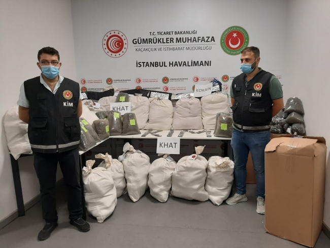 İstanbul Havalimanı'nda 420 kilogram uyuşturucu yakalandı