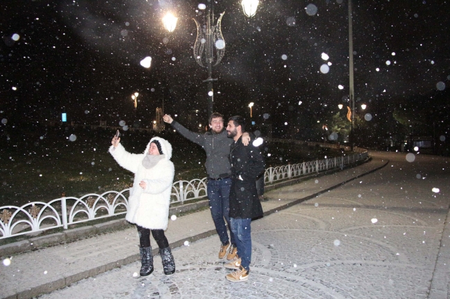 İstanbul beyaza büründü