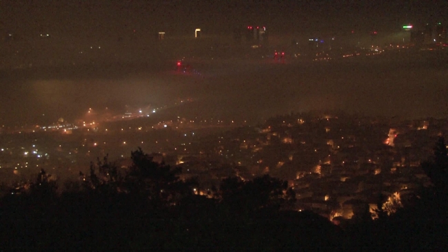 İstanbul'da yoğun sis