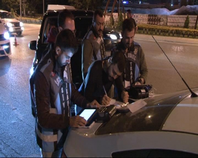 İstanbul'da UBER ve Scotty denetimi